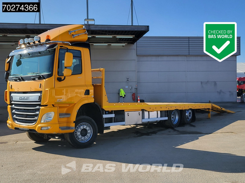 DAF CF 440 6X2 Machine transporter Hydraulic ramps Lift+lenkachse ACC Euro 6 - Transporter lastebil: bilde 1 DAF CF 440 6X2 Machine transporter Hydraulic ramps Lift+lenkachse ACC Euro 6 - Transporter lastebil: bilde 1