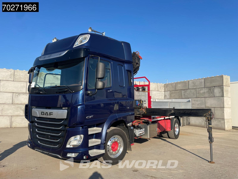 Planbil, Kranbil DAF CF 530 4X2 HMF 1820-RC Kran Crane Retarder Space cab Euro 6: bilde 7
