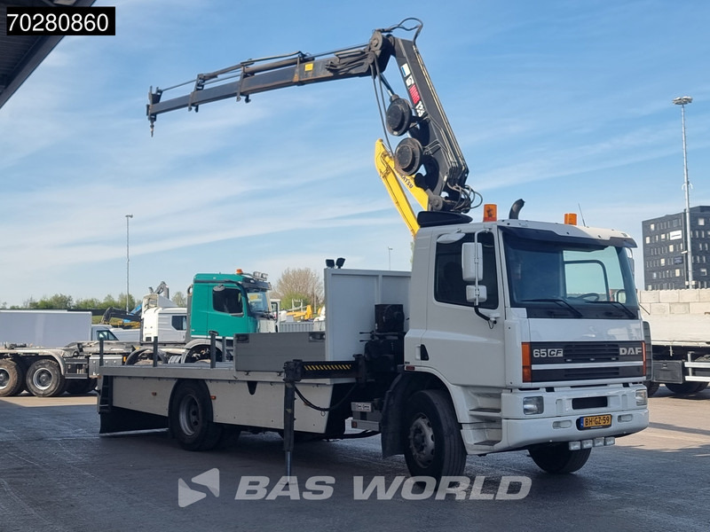 DAF CF65. 220 4X2 NL-Truck Hiab 135-3 Kran Crane Remote Euro 2 - Planbil, Kranbil: bilde 2 DAF CF65. 220 4X2 NL-Truck Hiab 135-3 Kran Crane Remote Euro 2 - Planbil, Kranbil: bilde 2