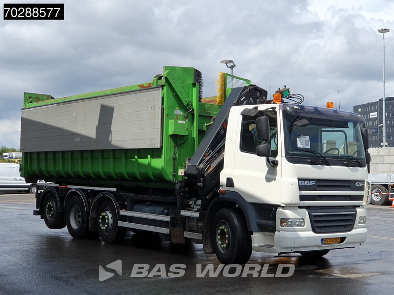 DAF CF85.360 8X2 NL-Truck HIAB 211 E-3 Hipro Crane + Hooklift Lift+steering Axle Automatic Euro 5 - Krokbil, Kranbil: bilde 3 DAF CF85.360 8X2 NL-Truck HIAB 211 E-3 Hipro Crane + Hooklift Lift+steering Axle Automatic Euro 5 - Krokbil, Kranbil: bilde 3
