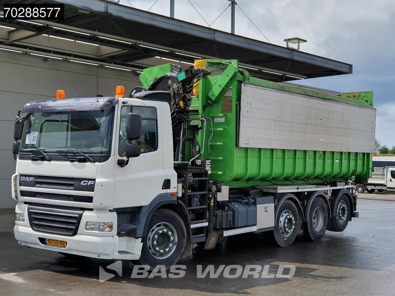 DAF CF85.360 8X2 NL-Truck HIAB 211 E-3 Hipro Crane + Hooklift Lift+steering Axle Automatic Euro 5 - Krokbil, Kranbil: bilde 5 DAF CF85.360 8X2 NL-Truck HIAB 211 E-3 Hipro Crane + Hooklift Lift+steering Axle Automatic Euro 5 - Krokbil, Kranbil: bilde 5