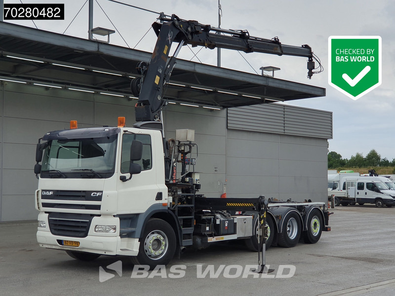 DAF CF85.360 8X2 NL-Truck Hiab 211 E-3 Hipro Kran 21tons Multilift Lift+steering Euro 5 - Krokbil, Kranbil: bilde 1 DAF CF85.360 8X2 NL-Truck Hiab 211 E-3 Hipro Kran 21tons Multilift Lift+steering Euro 5 - Krokbil, Kranbil: bilde 1