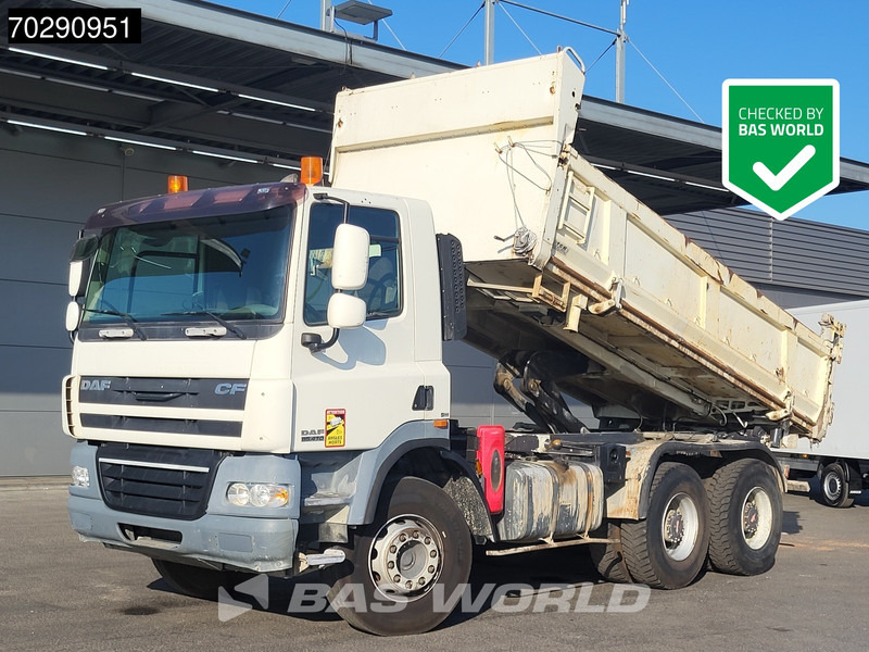 DAF CF85.410 6X4 11m3 LORH MANUTRANS BB26T Tipper Steelsuspension Big-Axle Manual Euro 4 - Tippbil: bilde 1 DAF CF85.410 6X4 11m3 LORH MANUTRANS BB26T Tipper Steelsuspension Big-Axle Manual Euro 4 - Tippbil: bilde 1