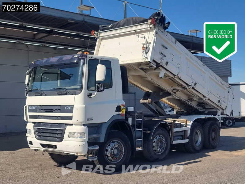 DAF CF85.410 8X4 15m3 2-way tipper Manual Big-Axle Steelsuspension Euro 5 - Tippbil: bilde 1 DAF CF85.410 8X4 15m3 2-way tipper Manual Big-Axle Steelsuspension Euro 5 - Tippbil: bilde 1