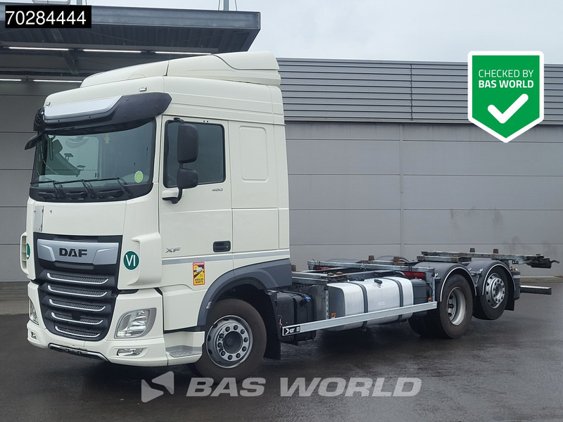 DAF XF 480 6X2 BDF Liftaxle Automatic ACC Euro 6 - Container-transport/ Vekselflak lastebil: bilde 1 DAF XF 480 6X2 BDF Liftaxle Automatic ACC Euro 6 - Container-transport/ Vekselflak lastebil: bilde 1