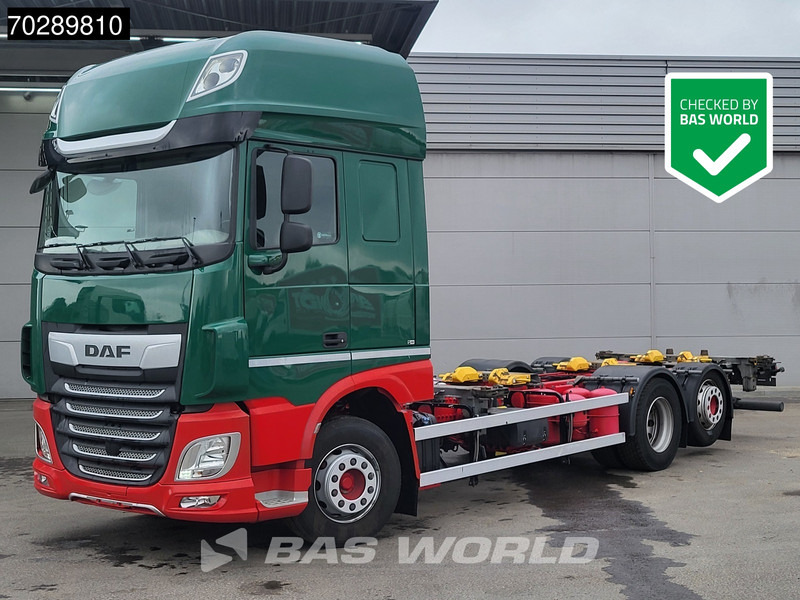 DAF XF 480 6X2 Retarder BDF Lift-Axle Automatic Navi ACC Euro 6 - Container-transport/ Vekselflak lastebil: bilde 1 DAF XF 480 6X2 Retarder BDF Lift-Axle Automatic Navi ACC Euro 6 - Container-transport/ Vekselflak lastebil: bilde 1
