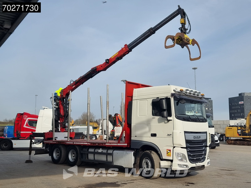 DAF XF 510 6X4 Jonsered Z-Crane SC ACC Retarder Euro 6 - Tømmerbil, Kranbil: bilde 3 DAF XF 510 6X4 Jonsered Z-Crane SC ACC Retarder Euro 6 - Tømmerbil, Kranbil: bilde 3