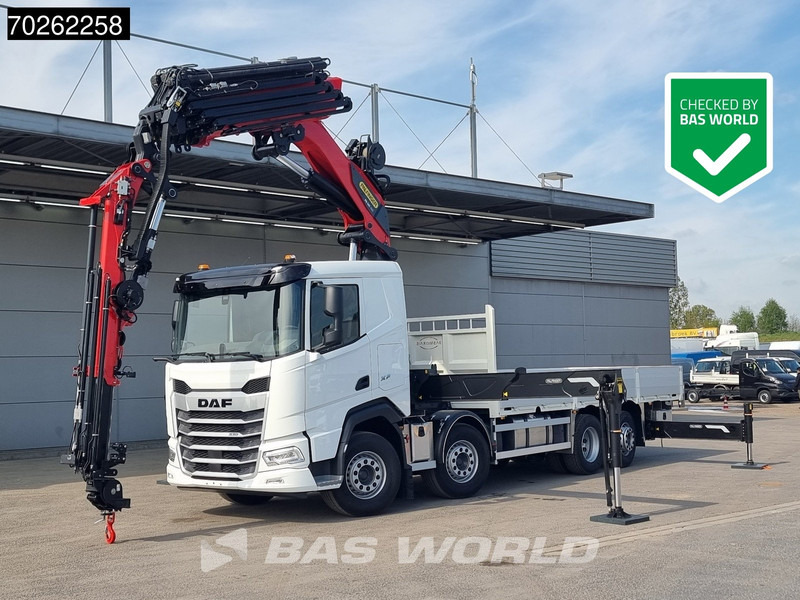 DAF XF 530 8X2 NEW Palfinger PK580 TEC Kran Crane Fly-Jib 2.5t Winch Lift+Lenkasche Retarder - Planbil, Kranbil: bilde 1 DAF XF 530 8X2 NEW Palfinger PK580 TEC Kran Crane Fly-Jib 2.5t Winch Lift+Lenkasche Retarder - Planbil, Kranbil: bilde 1