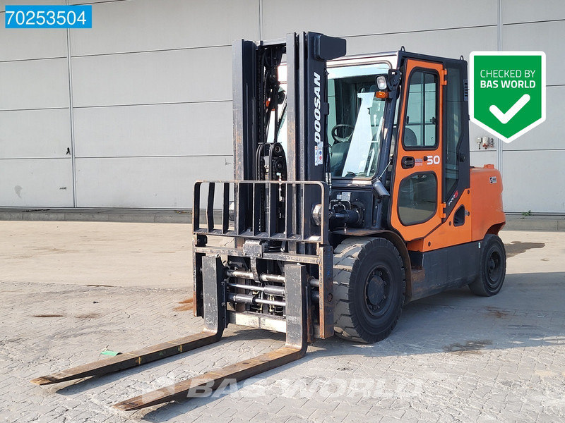 Dieseltruck Doosan D50SC-5 SIDE SHIFT - FREELIFT: bilde 1