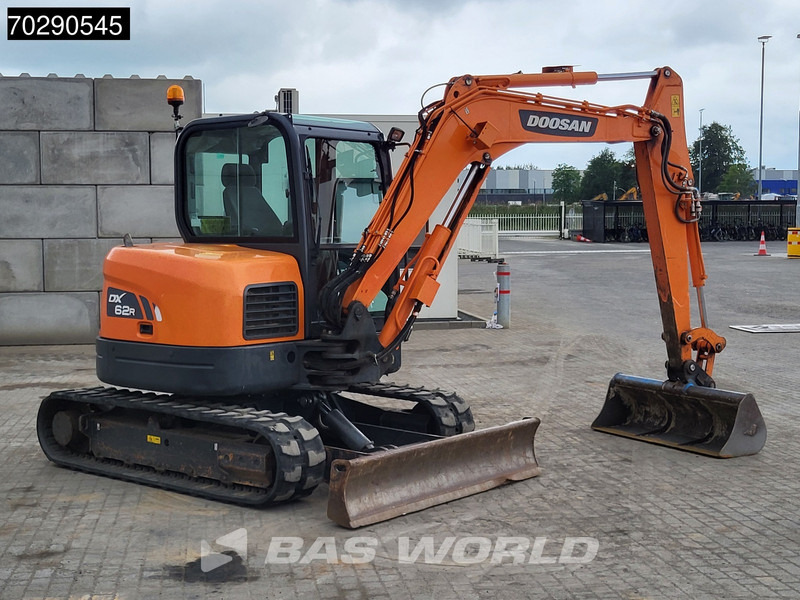 Minigraver Doosan DX62R-3 3 BUCKETS - A/C: bilde 9