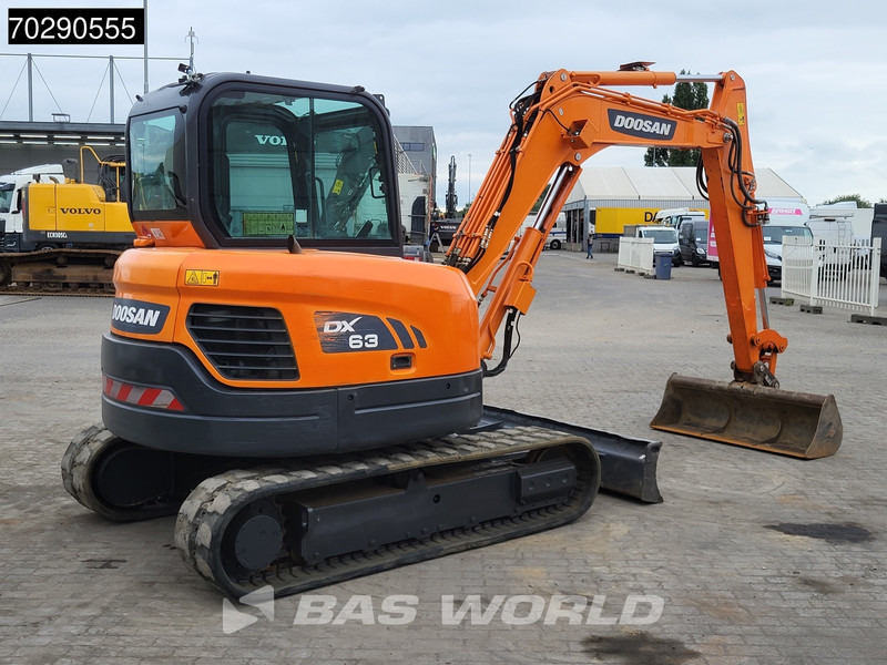Minigraver Doosan DX63-3 3 BUCKETS - A/C: bilde 7