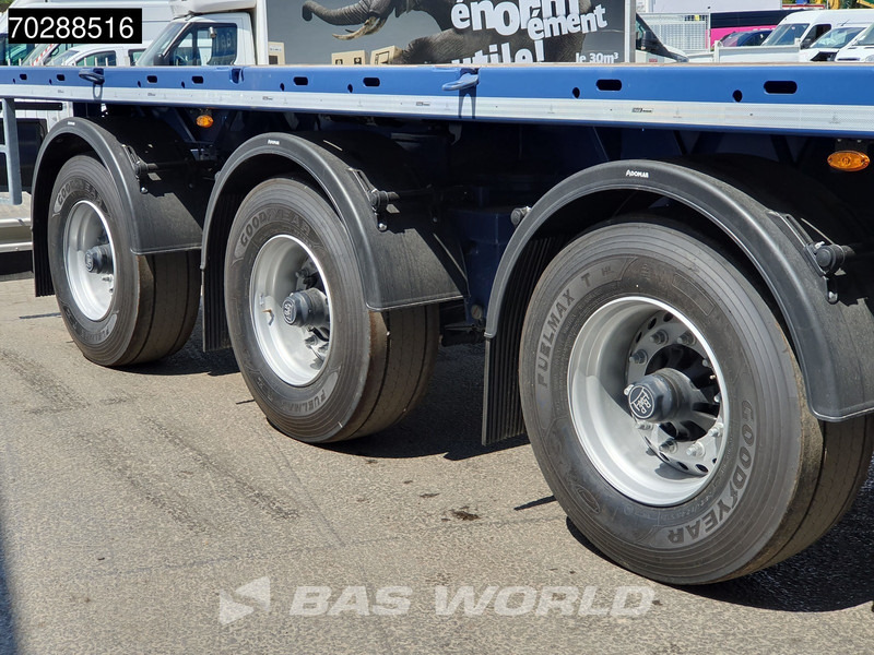Ny Åpen semitrailer Faymonville MAX210-Z-3AA-13.60-22.5-2.54 3 axles 29M 2x extendable 3x steering axle twistlocks: bilde 14