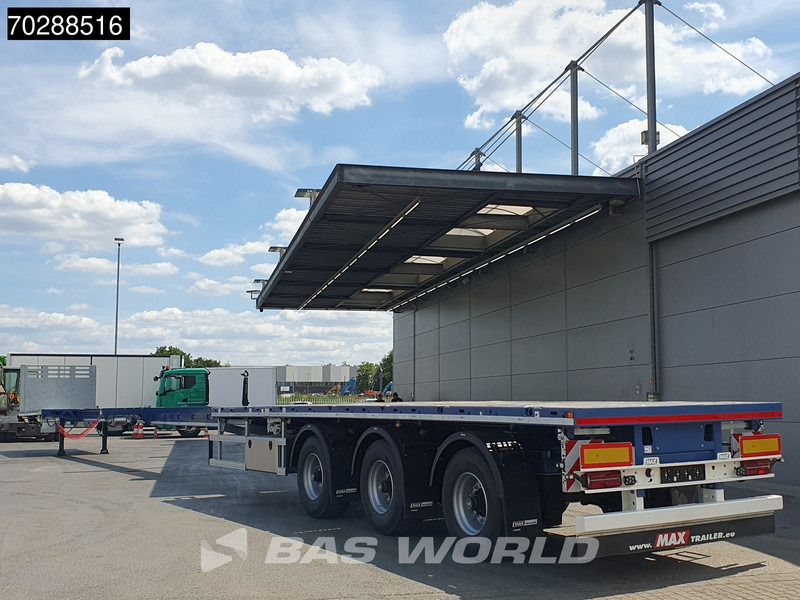 Faymonville MAX210-Z-3AA-13.60-22.5-2.54 3 axles 29M 2x extendable 3x steering axle twistlocks - Åpen semitrailer: bilde 3 Faymonville MAX210-Z-3AA-13.60-22.5-2.54 3 axles 29M 2x extendable 3x steering axle twistlocks - Åpen semitrailer: bilde 3