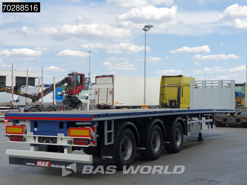 Ny Åpen semitrailer Faymonville MAX210-Z-3AA-13.60-22.5-2.54 3 axles 29M 2x extendable 3x steering axle twistlocks: bilde 8