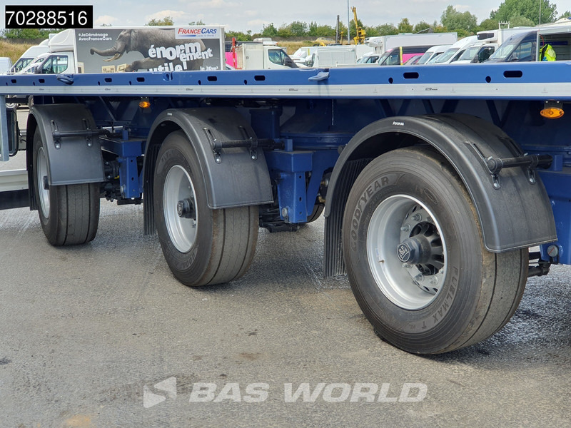 Ny Åpen semitrailer Faymonville MAX210-Z-3AA-13.60-22.5-2.54 3 axles 29M 2x extendable 3x steering axle twistlocks: bilde 13