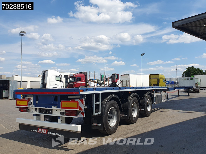 Faymonville MAX210-Z-3AA-13.60-22.5-2.54 3 axles 29M 2x extendable 3x steering axle twistlocks - Åpen semitrailer: bilde 5 Faymonville MAX210-Z-3AA-13.60-22.5-2.54 3 axles 29M 2x extendable 3x steering axle twistlocks - Åpen semitrailer: bilde 5