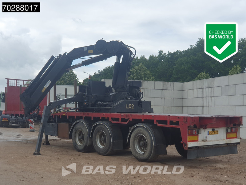 Floor FLO-12-28H HIAB R-330-F4 Crane Kran - Åpen semitrailer: bilde 1 Floor FLO-12-28H HIAB R-330-F4 Crane Kran - Åpen semitrailer: bilde 1