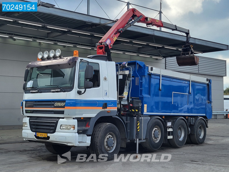 Ginaf X4243TS 8X4 NL-Truck HMF 1643-Z2 Kran Big-Axle Lift+Lenkachse Euro 5 - Tippbil, Kranbil: bilde 1 Ginaf X4243TS 8X4 NL-Truck HMF 1643-Z2 Kran Big-Axle Lift+Lenkachse Euro 5 - Tippbil, Kranbil: bilde 1