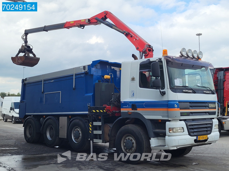 Ginaf X4243TS 8X4 NL-Truck HMF 1643-Z2 Kran Big-Axle Lift+Lenkachse Euro 5 - Tippbil, Kranbil: bilde 5 Ginaf X4243TS 8X4 NL-Truck HMF 1643-Z2 Kran Big-Axle Lift+Lenkachse Euro 5 - Tippbil, Kranbil: bilde 5