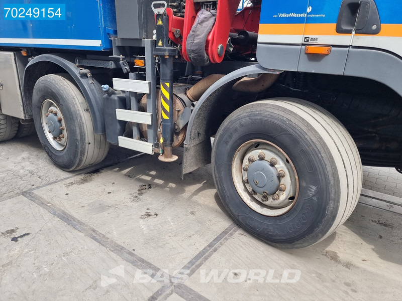 Tippbil, Kranbil Ginaf X4243TS 8X4 NL-Truck HMF 1643-Z2 Kran Big-Axle Lift+Lenkachse Euro 5: bilde 17