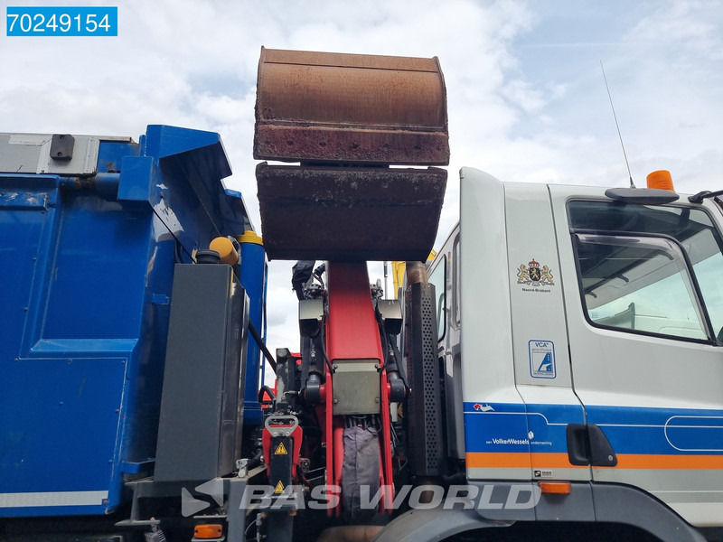 Tippbil, Kranbil Ginaf X4243TS 8X4 NL-Truck HMF 1643-Z2 Kran Big-Axle Lift+Lenkachse Euro 5: bilde 10