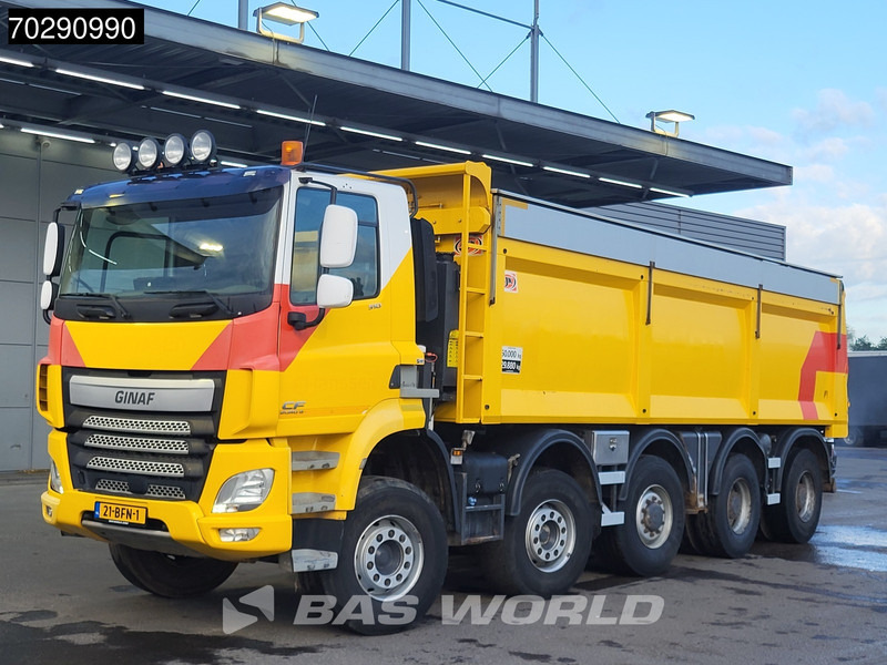 Tippbil Ginaf X6 5350 CTSE CF 10X6 NL-Truck 26m3 AJK Tipper Big-Axle Euro 6: bilde 5