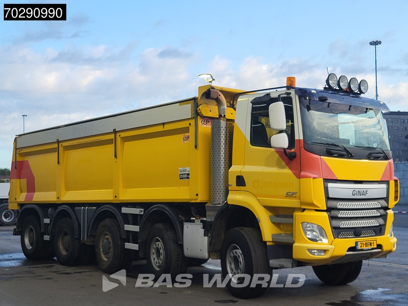 Tippbil Ginaf X6 5350 CTSE CF 10X6 NL-Truck 26m3 AJK Tipper Big-Axle Euro 6: bilde 7