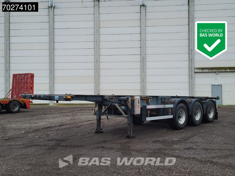 Groenewegen 30CC-14-27 ADR 20ft 30ft Liftachse - Container-transport/ Vekselflak semitrailer: bilde 1 Groenewegen 30CC-14-27 ADR 20ft 30ft Liftachse - Container-transport/ Vekselflak semitrailer: bilde 1
