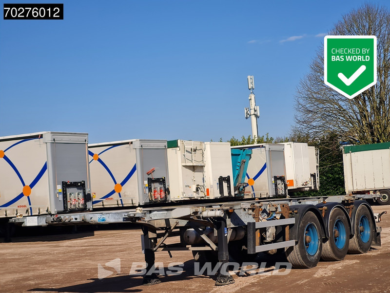 Groenewegen 30CC-14-27 Liftachse NL-Trailer 20ft. 30ft. - Container-transport/ Vekselflak semitrailer: bilde 1 Groenewegen 30CC-14-27 Liftachse NL-Trailer 20ft. 30ft. - Container-transport/ Vekselflak semitrailer: bilde 1