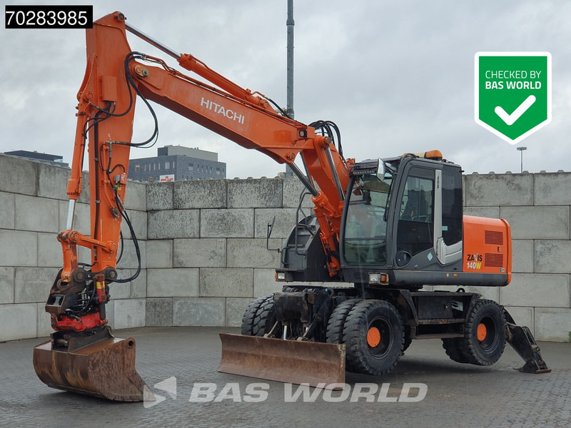 Hitachi ZX140W -3 OUTRIGGERS - ROTOTILT - Hjulgraver: bilde 1 Hitachi ZX140W -3 OUTRIGGERS - ROTOTILT - Hjulgraver: bilde 1