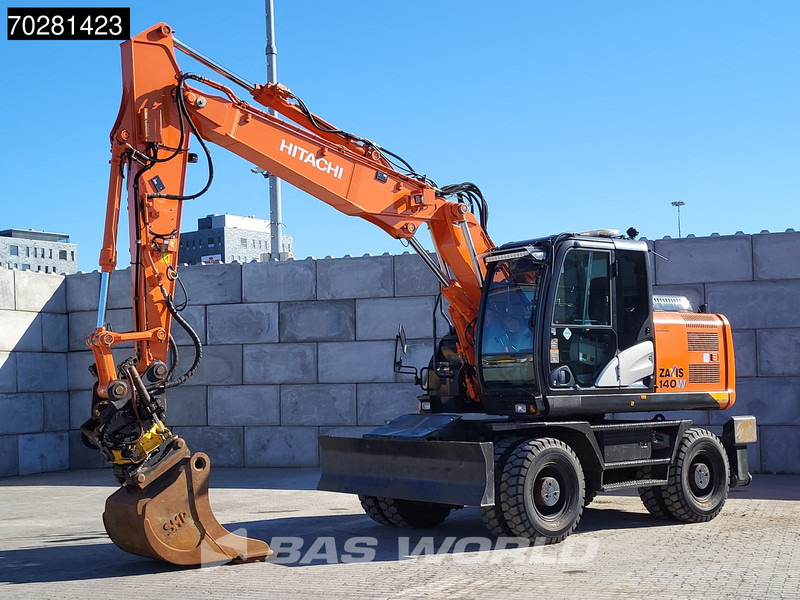 Hitachi ZX140W -5 OUTRIGGERS + BLADE - Hjulgraver: bilde 2 Hitachi ZX140W -5 OUTRIGGERS + BLADE - Hjulgraver: bilde 2