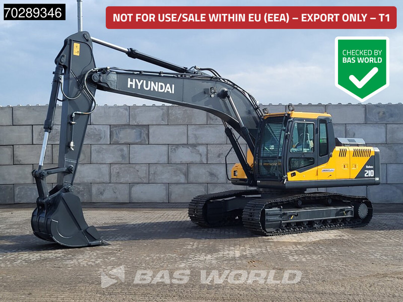 Hyundai R210 New - Beltegraver: bilde 1 Hyundai R210 New - Beltegraver: bilde 1