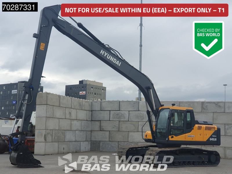 Hyundai R245 LR LRE - LONG REACH - Beltegraver: bilde 1 Hyundai R245 LR LRE - LONG REACH - Beltegraver: bilde 1