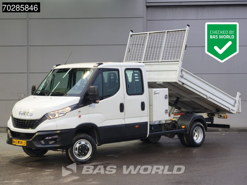 Iveco Daily 35C16 3.0L Open Laadbak Dubbel Cabine met Kist 3,5t trekhaak Dubbellucht Navi Airco Cruise Pritsche Pickup Open Box A/C Double c - Varebil med plan: bilde 1 Iveco Daily 35C16 3.0L Open Laadbak Dubbel Cabine met Kist 3,5t trekhaak Dubbellucht Navi Airco Cruise Pritsche Pickup Open Box A/C Double c - Varebil med plan: bilde 1