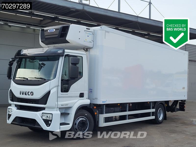 Iveco Eurocargo 160E280 4X2 Carrier Supra 1250Mt 1500kg Ladebordwand Automatic ACC Euro 6 - Lastebil med kjøl: bilde 1 Iveco Eurocargo 160E280 4X2 Carrier Supra 1250Mt 1500kg Ladebordwand Automatic ACC Euro 6 - Lastebil med kjøl: bilde 1