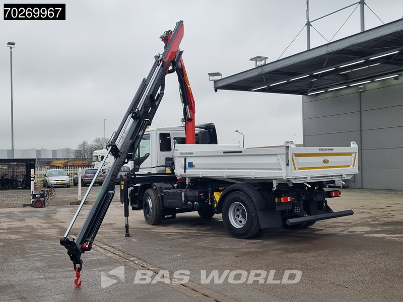 Iveco Eurocargo 180E320 4X2 Steelsuspension 3-Seiten Palfinger PK12.501 Euro 6 - Tippbil, Kranbil: bilde 5 Iveco Eurocargo 180E320 4X2 Steelsuspension 3-Seiten Palfinger PK12.501 Euro 6 - Tippbil, Kranbil: bilde 5