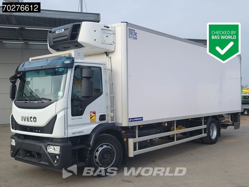 Iveco Eurocargo 190EL280 4X2 ATP Valid - 19tonner Carrier 1150 MT cooler Ladebordwand FRC Euro 6 - Lastebil med kjøl: bilde 1 Iveco Eurocargo 190EL280 4X2 ATP Valid - 19tonner Carrier 1150 MT cooler Ladebordwand FRC Euro 6 - Lastebil med kjøl: bilde 1