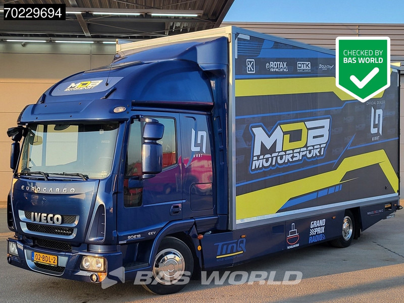 Iveco Eurocargo 90E180 4X2 9tons NL-Truck Mobile workshop race truck Ladebordwand EEV - Skapbil: bilde 1 Iveco Eurocargo 90E180 4X2 9tons NL-Truck Mobile workshop race truck Ladebordwand EEV - Skapbil: bilde 1
