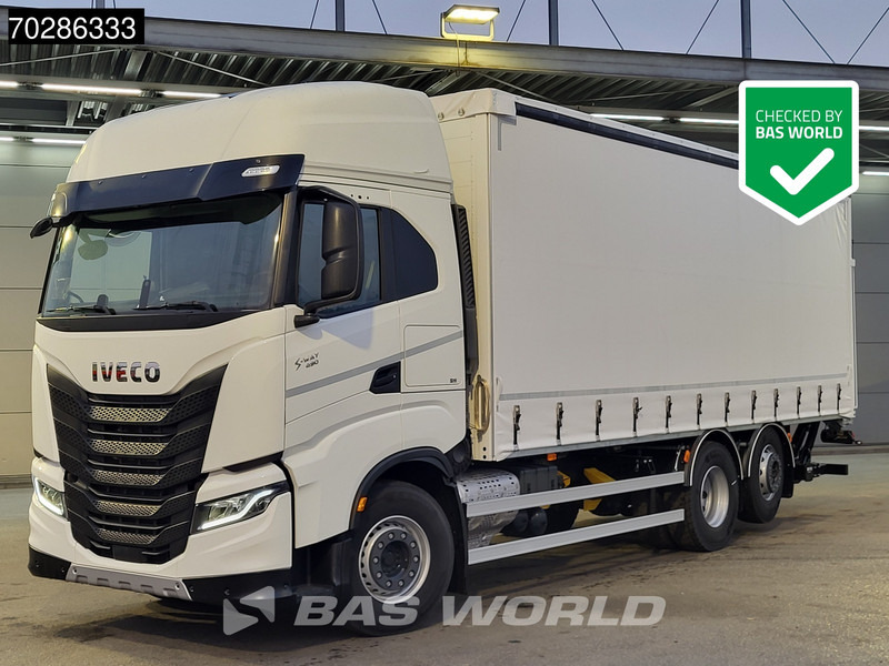 Iveco S-Way 490 6X2 NEW! Lift+steering Axle 2000kg Ladebordwand Retarder Navi Standklima - Kapellbil: bilde 1 Iveco S-Way 490 6X2 NEW! Lift+steering Axle 2000kg Ladebordwand Retarder Navi Standklima - Kapellbil: bilde 1