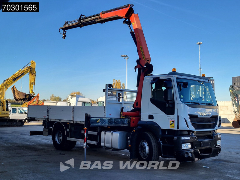 Iveco Stralis 310 4X2 Palfinger PK14002 EH Kran Crane Steel suspension Euro 6 - Planbil, Kranbil: bilde 3 Iveco Stralis 310 4X2 Palfinger PK14002 EH Kran Crane Steel suspension Euro 6 - Planbil, Kranbil: bilde 3