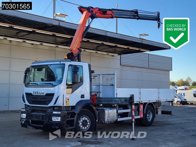 Iveco Stralis 310 4X2 Palfinger PK14002 EH Kran Crane Steel suspension Euro 6 - Planbil, Kranbil: bilde 1 Iveco Stralis 310 4X2 Palfinger PK14002 EH Kran Crane Steel suspension Euro 6 - Planbil, Kranbil: bilde 1