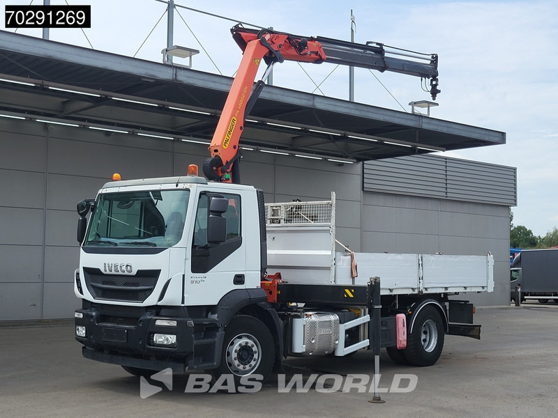 Iveco Stralis 310 4X2 Palfinger PK14002EH Crane Tipper Full Steel Automatic Euro 6 - Tippbil, Kranbil: bilde 2 Iveco Stralis 310 4X2 Palfinger PK14002EH Crane Tipper Full Steel Automatic Euro 6 - Tippbil, Kranbil: bilde 2