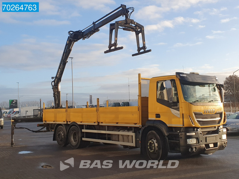 Iveco Stralis 310 6X2 RHD! Atlas 135.2VE-A11 Crane Lift-Lenkachse ACC Euro 6 - Planbil, Kranbil: bilde 3 Iveco Stralis 310 6X2 RHD! Atlas 135.2VE-A11 Crane Lift-Lenkachse ACC Euro 6 - Planbil, Kranbil: bilde 3