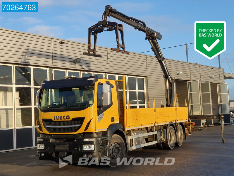 Iveco Stralis 310 6X2 RHD! Atlas 135.2VE-A11 Crane Lift-Lenkachse ACC Euro 6 - Planbil, Kranbil: bilde 1 Iveco Stralis 310 6X2 RHD! Atlas 135.2VE-A11 Crane Lift-Lenkachse ACC Euro 6 - Planbil, Kranbil: bilde 1