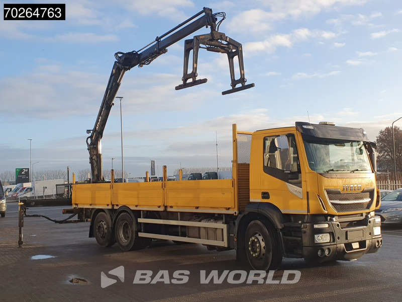 Iveco Stralis 310 6X2 RHD! Atlas 135.2VE-A11 Crane Lift-Lenkachse ACC Euro 6 - Planbil, Kranbil: bilde 3 Iveco Stralis 310 6X2 RHD! Atlas 135.2VE-A11 Crane Lift-Lenkachse ACC Euro 6 - Planbil, Kranbil: bilde 3