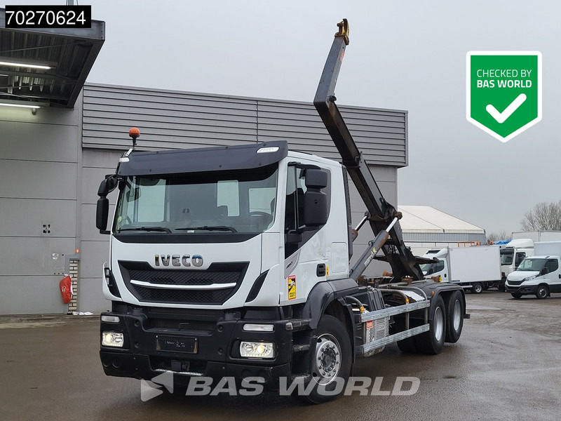 Iveco Stralis 460 6X2 20tons Marrel hooklift Lift Axle ACC Euro 6 - Krokbil: bilde 1 Iveco Stralis 460 6X2 20tons Marrel hooklift Lift Axle ACC Euro 6 - Krokbil: bilde 1