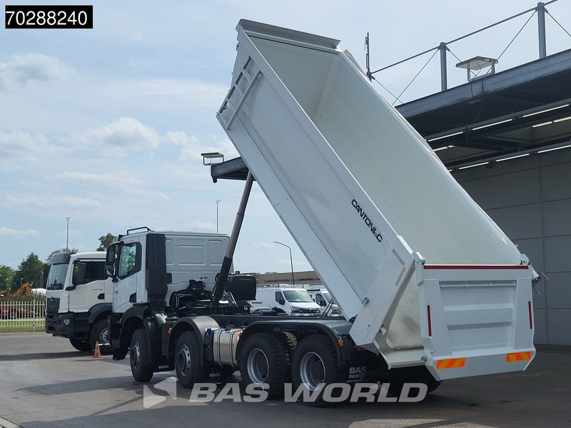 Iveco T-WAY 450 8X4 New! 20m3 Cantoni Tipper Steelsuspension Big-Axle Automatic Euro 6 - Tippbil: bilde 3 Iveco T-WAY 450 8X4 New! 20m3 Cantoni Tipper Steelsuspension Big-Axle Automatic Euro 6 - Tippbil: bilde 3