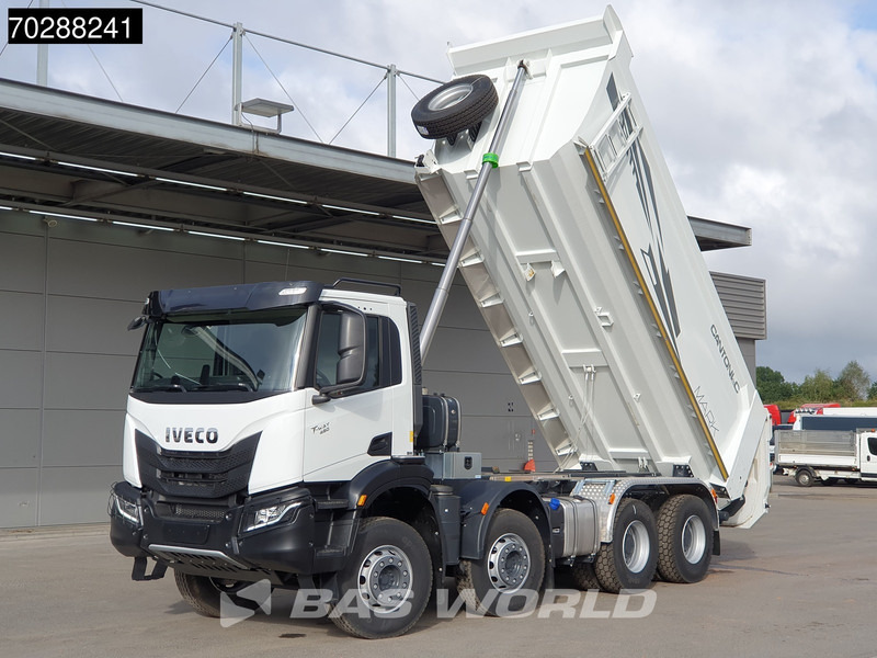 Iveco T-Way 450 8X4 NEW! 20m3 Cantoni tipper Steelsuspension Big-Axle Automatic Euro 6 - Tippbil: bilde 3 Iveco T-Way 450 8X4 NEW! 20m3 Cantoni tipper Steelsuspension Big-Axle Automatic Euro 6 - Tippbil: bilde 3