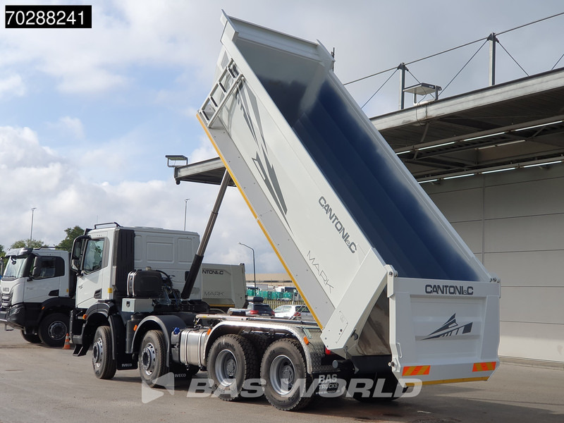 Iveco T-Way 450 8X4 NEW! 20m3 Cantoni tipper Steelsuspension Big-Axle Automatic Euro 6 - Tippbil: bilde 2 Iveco T-Way 450 8X4 NEW! 20m3 Cantoni tipper Steelsuspension Big-Axle Automatic Euro 6 - Tippbil: bilde 2