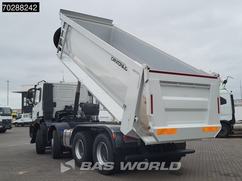 Iveco T-Way 450 8X4 New! 20m3 Cantoni & C. Tipper Steelsuspension Big-Axle Automatic Euro 6 - Tippbil: bilde 2 Iveco T-Way 450 8X4 New! 20m3 Cantoni & C. Tipper Steelsuspension Big-Axle Automatic Euro 6 - Tippbil: bilde 2